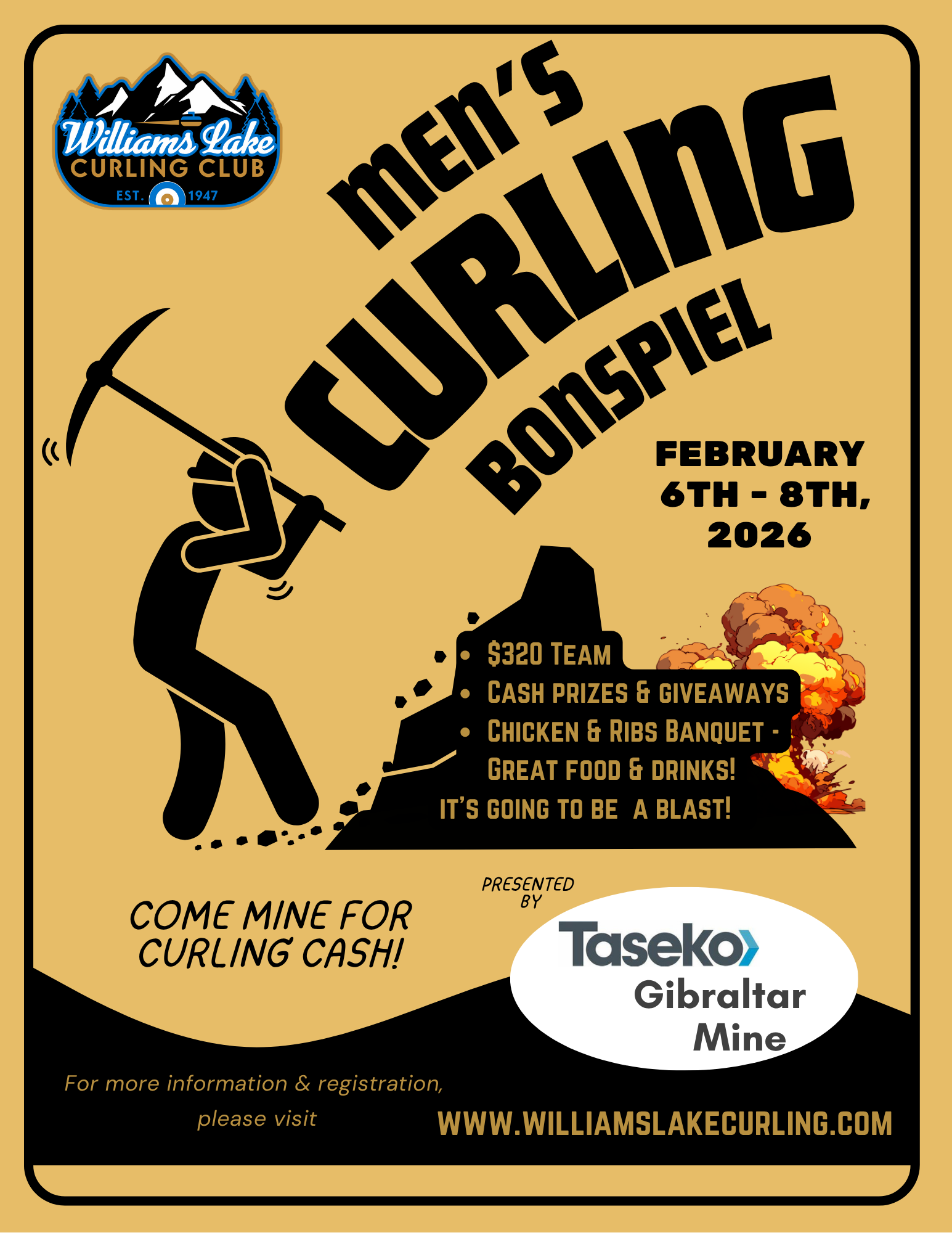 Mens curling Bonspiel 2
